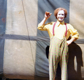 Toby the Clown at Circus Towne
